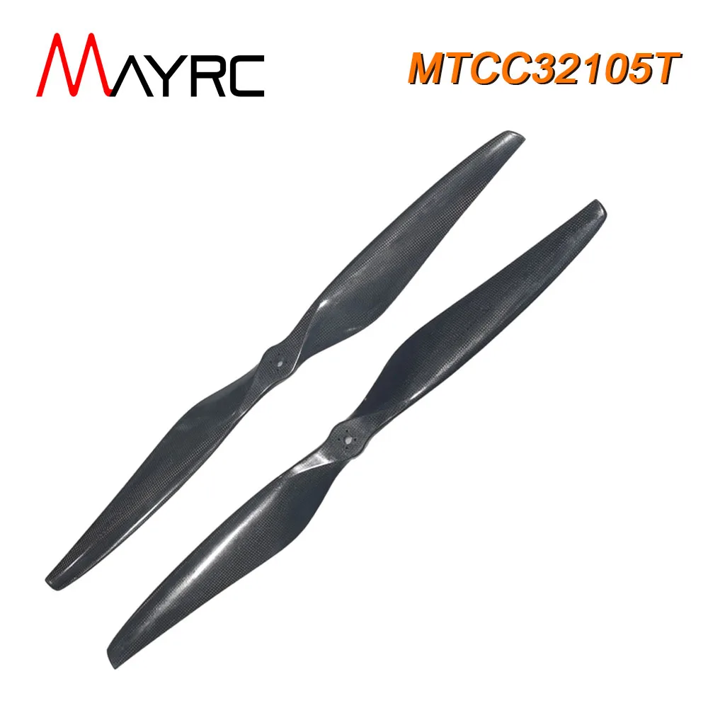 

4 Blades MAYRC 32.0x10.5 Inch CW and CCW T Motor Type Carbon Composite Propeller for Fixed Wing Gasoline Engine Plane RC UAV