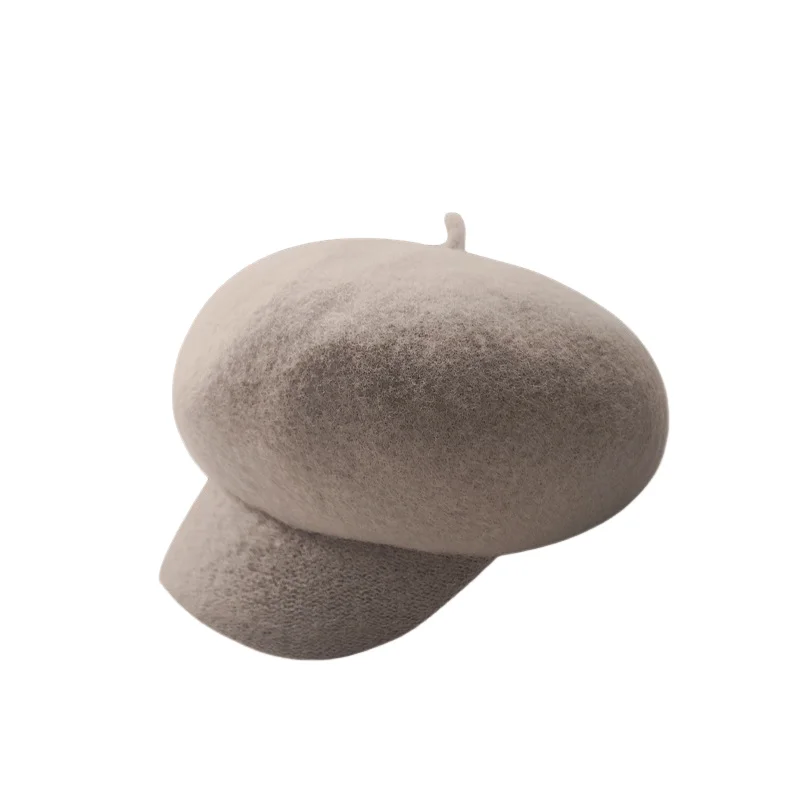 

Женский восьмиугольный берет, осенне-зимняя теплая кепка газетчика, шляпа художника, бейсболка с полями, модный головной убор, уличная шляпа для холодной погоды