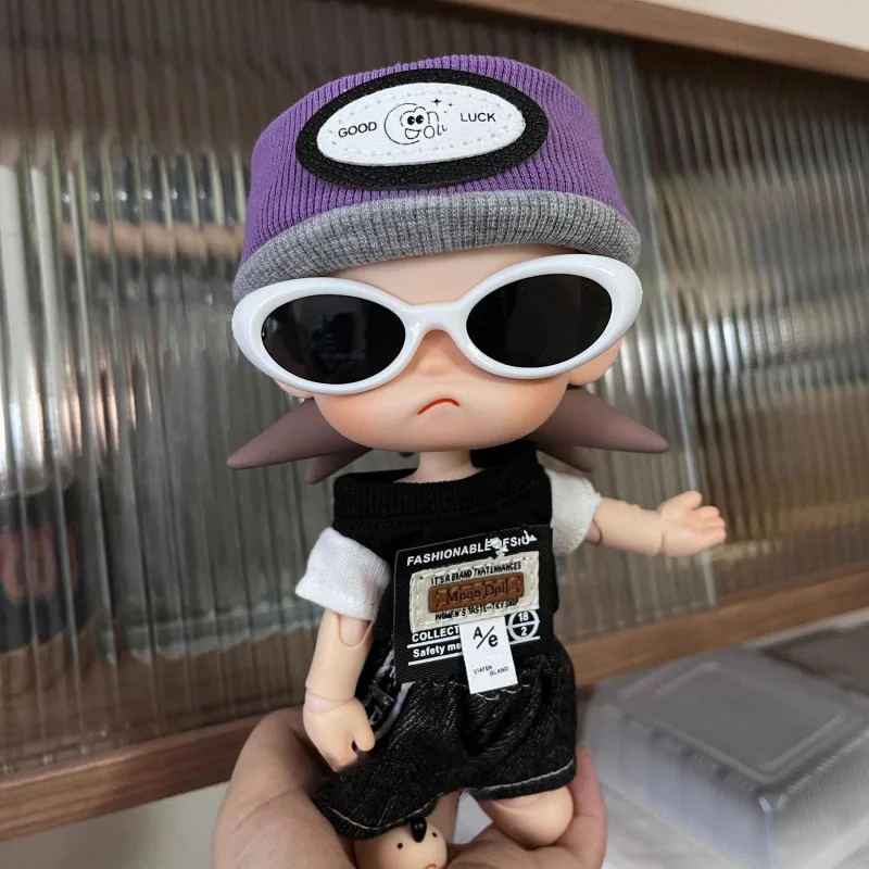 ل Zsiga ملابس دمى مفصلية الملابس فقط سلسلة مكان الخيط 1/8 دمية الزي شقيقة غازي الزي الرائع مع النظارات الشمسية #3