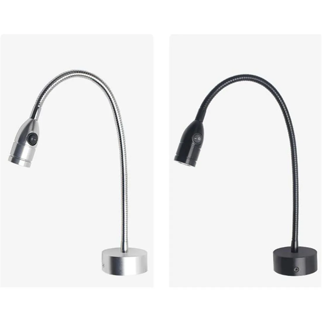 AC100-240V LED CNC 工作機械ライトスイッチグースネック LED ワークショップ作業ランプ黒 3000K 4000K 6000K 工業用ランプ