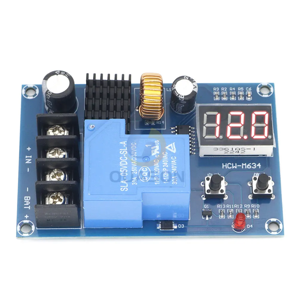 XH-M604 Battery Charger Control Module DC 6-60V Storage Lithium Battery Charging Control Protection Board Switch