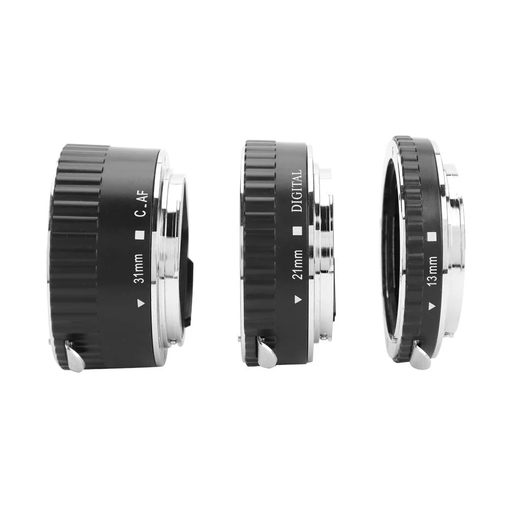 Mcoplus AF 자동 초점 매크로 익스텐션 튜브 세트, 캐논 5DIV 6Dii 7D 500D 600D 700D 5D /Rebel T6 T7 T5 T8i T7i T6s T5i T4i 용