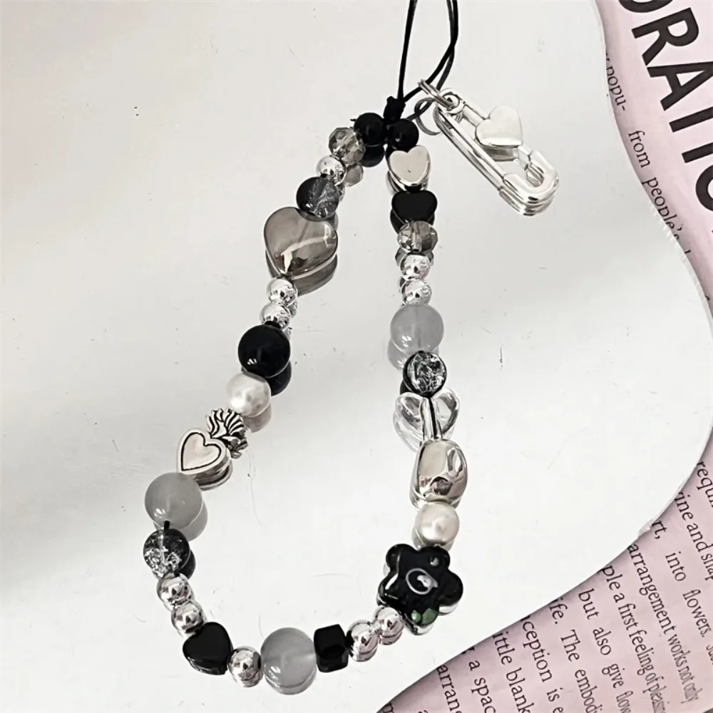 

Cute Plastic Phone Chain Nylon Rope Beading Camera Pendant Phone Accessories