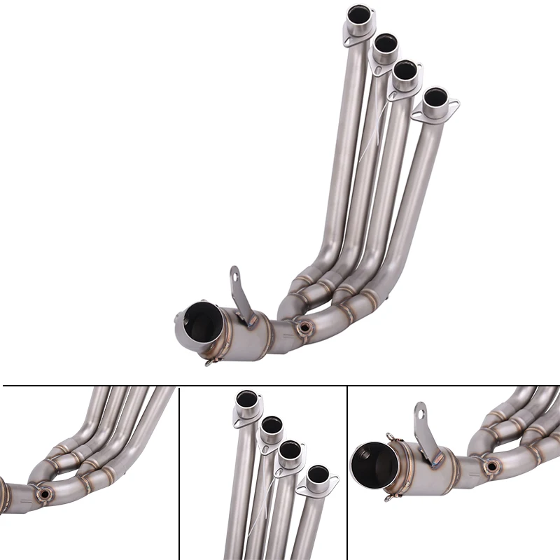 

CBR650R For Honda CB650R CBR650R E-Clutch 2024-2026 Motorcycle Exhaust System Header Link Pipe Slip On 51mm Muffler Stainless