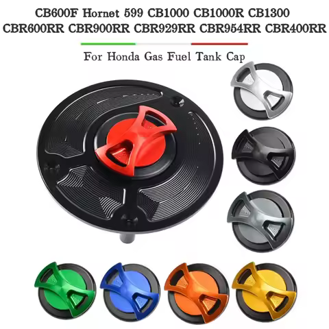 Fuel Tank Cap Cover For Honda CB600F Hornet 599 CB1000 CB1000R CB1300 CBR600RR CBR900RR CBR929RR CBR954RR CBR400RR