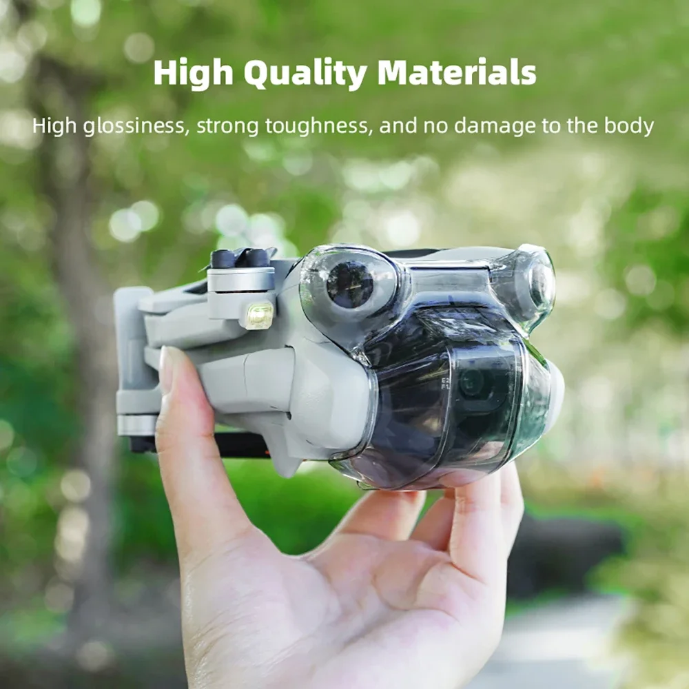 BRDRC-غطاء العدسة ل DJI Mini 4 Pro الطائرة بدون طيار ، Gimbal المضادة للتصادم قفل الغطاء ، كاميرا الحرس ، المضادة للخدش حامي ، المحمولة ملحق