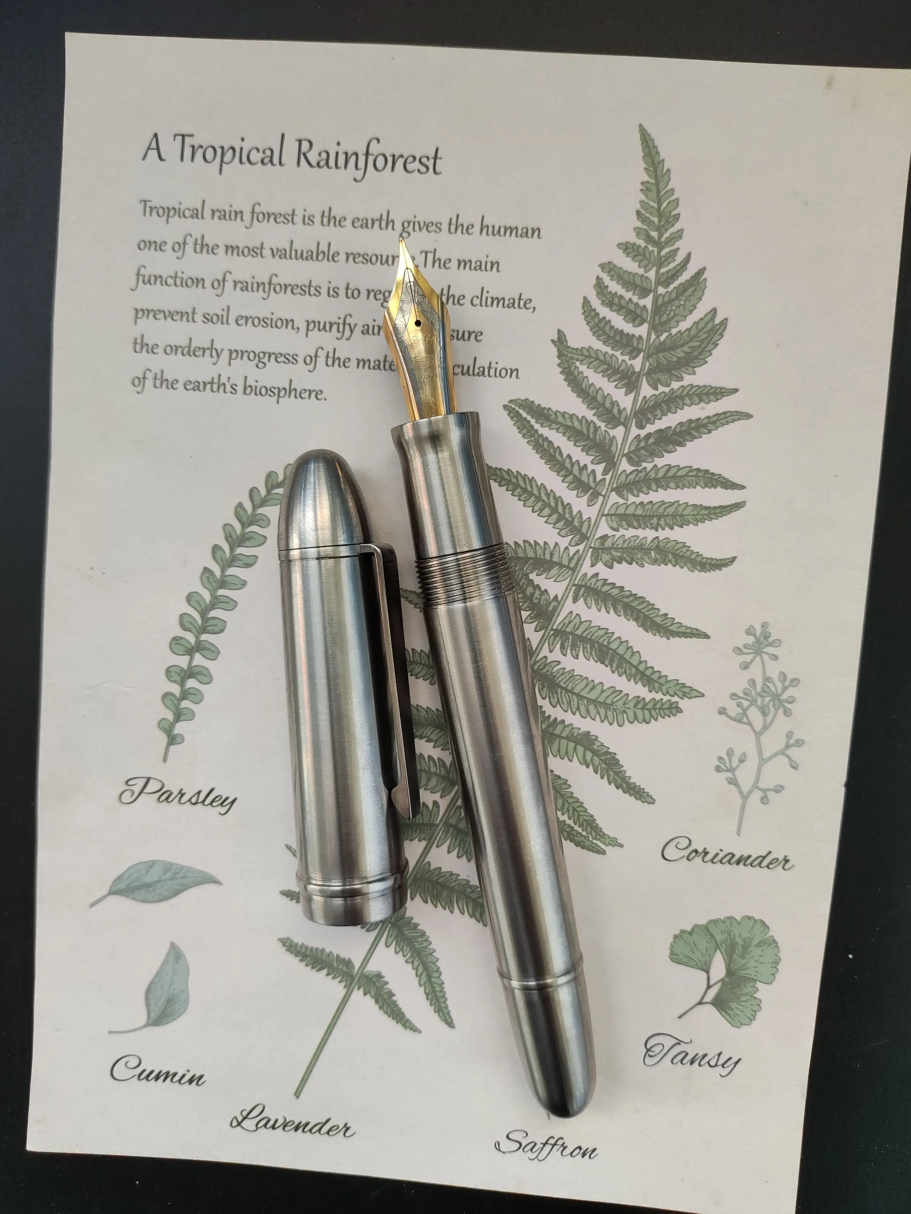 

Jinhao X159 Large Titanium Alloy Piston Fountain Pen with No.8 Yongsheng/jinhao Huge Nib,luxury Metal Leadership Writing Pen