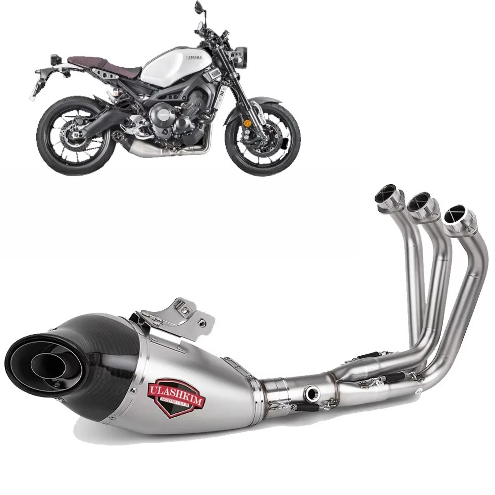 

Moto rcycle Exhaust Muffler Escapes slip on for Yam aha MT-09 Mt09 2014-2020 Exhaust Muffler Escapes Pipe