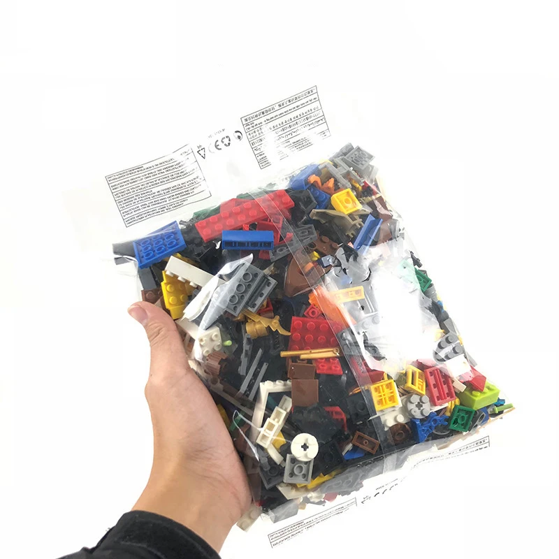 Pezzi Building Blocks City fai da te mattoni creativi giocattoli Bulk modello casuale parti Pack figure giocattoli educativi per bambini regali per