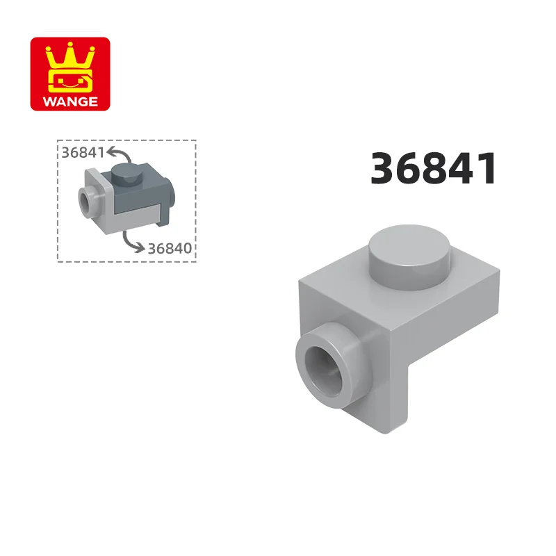 

Wange 36841 100 г/358 шт. передняя сторона 2 отверстия кронштейн 1x1-1x1 блок Moc совместим с кирпичами DIY детские игрушки