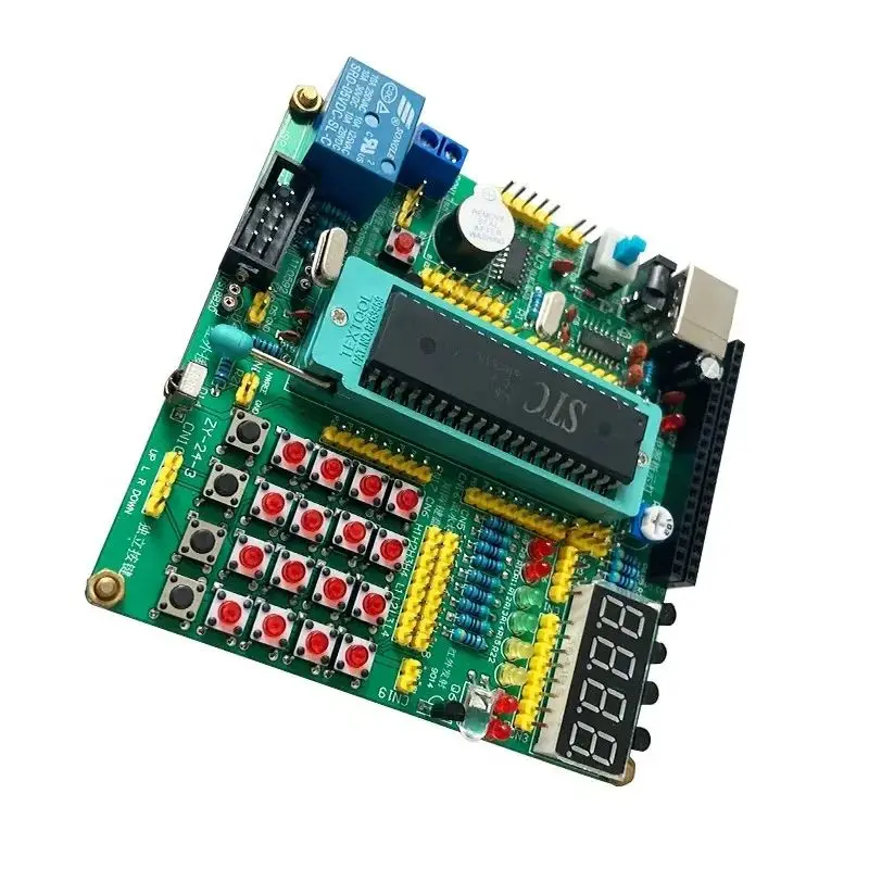 Zestaw DIY Płytka Rozwojowa MCU 51/52 do Nauki i Eksperymentów z STC89C52 — zdjęcie produktu 5