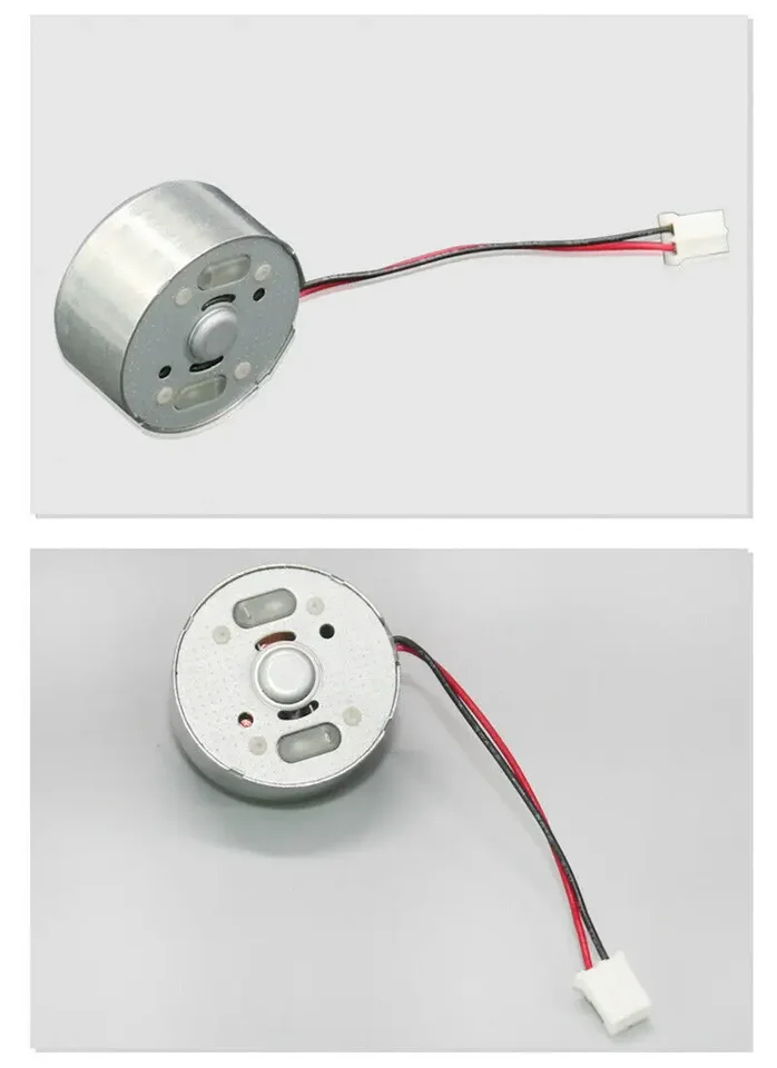 DZ-300AT Mini 300 Motor – DC 3V-6V, 7550 RPM, 24mm Round Spindle With 15mm Shaft, For DIY Toys And Fan Models