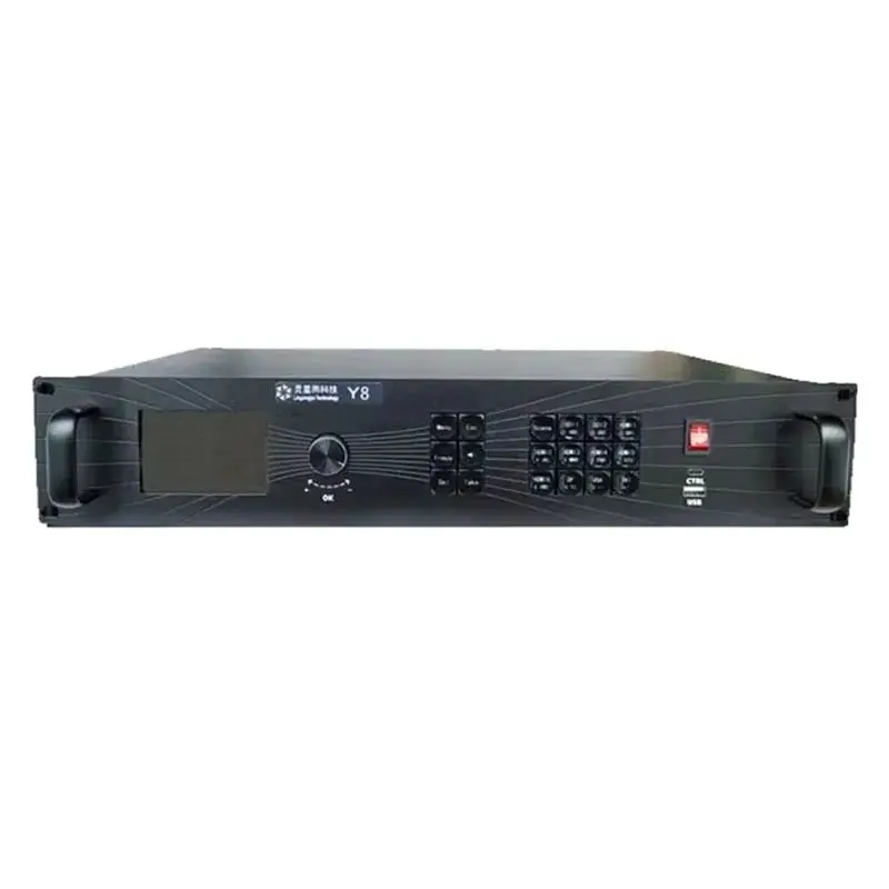 Linsn Y8-640 2-in-1 video processor with 40 network ports and a maximum pixel count of 26 million