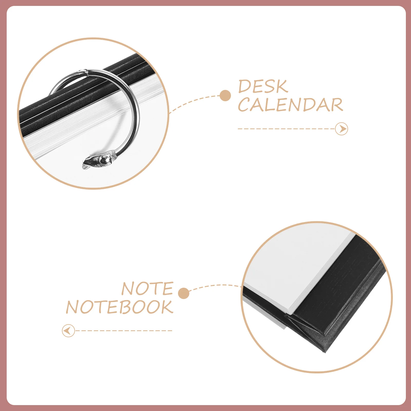 انفصال الوجه التقويم A5 صفحات فارغة DIY بها بنفسك مكتب مخطط دفتر مذكرة الكتابة على الجدران التقويم مكتب منظم سطح المكتب