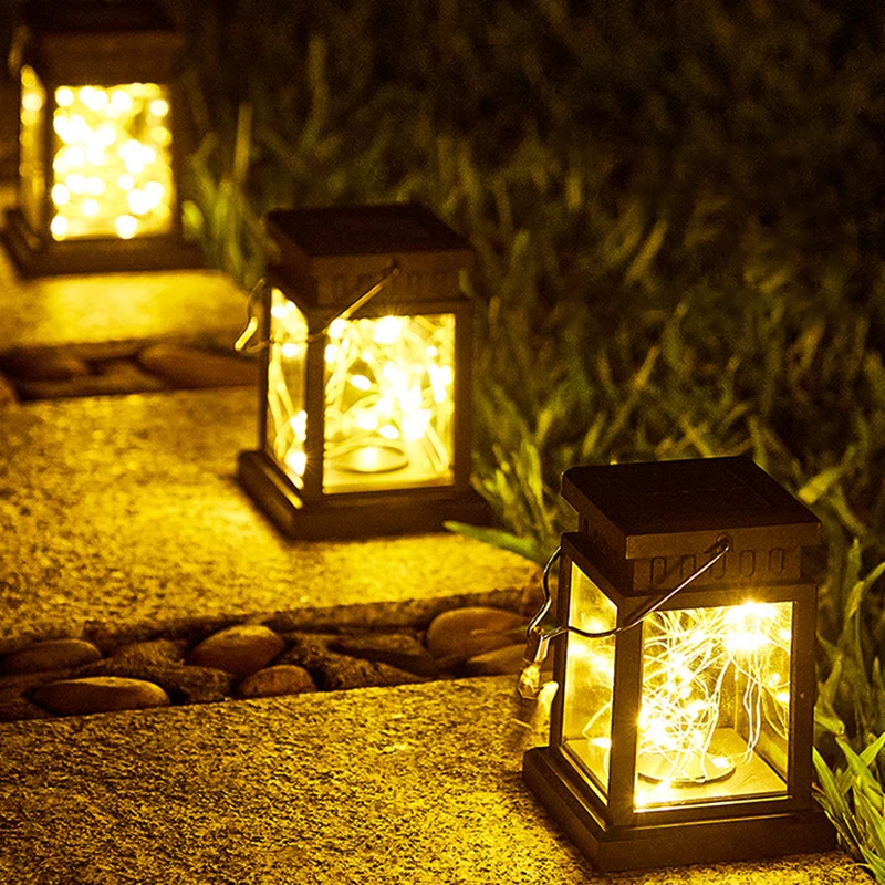 

Solar Lights Lantern Solar Yard Decorations Solar Christmas Decoration Waterproof Solar Light Garden Outdoor Hanging Decor