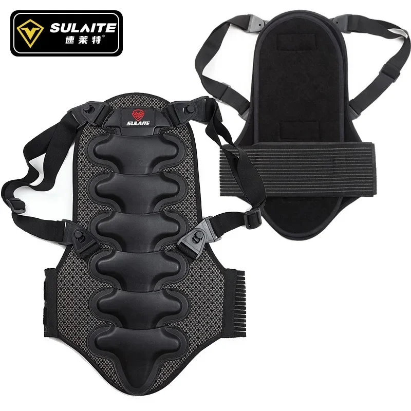 Motorcycle Back Protector Motorbike Racing Skiing Riding Skating Anti-fall Vest Protective Gears Armor Protecting The Spine