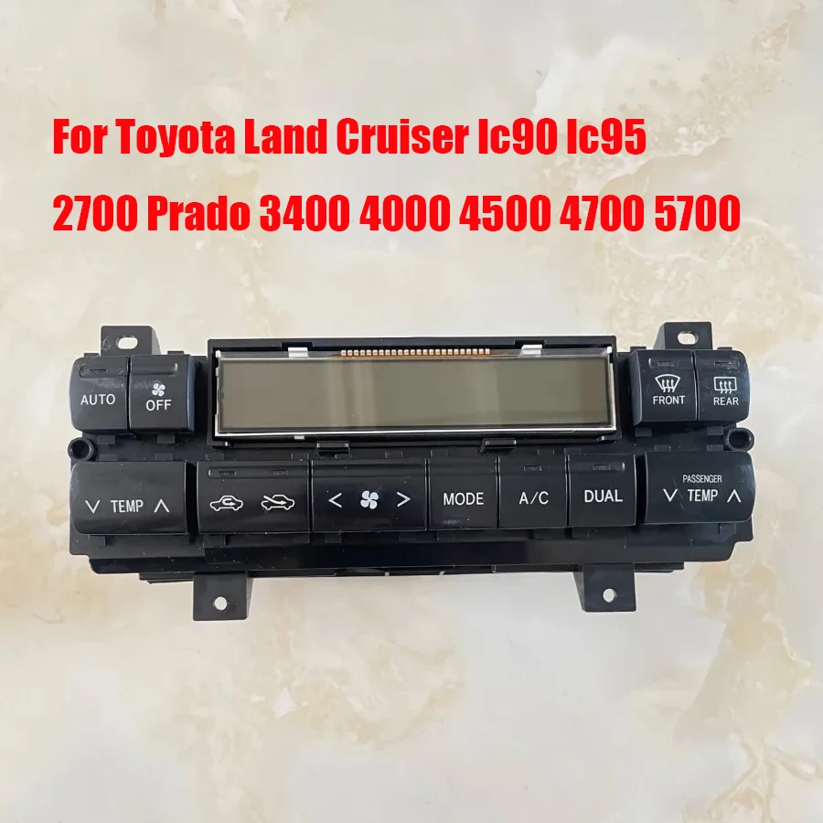 

Second-hand For Toyota Land Cruiser lc90 lc95 2700 Prado 3400 4000 4500 4700 5700 Air Conditioning Panel Control Switch