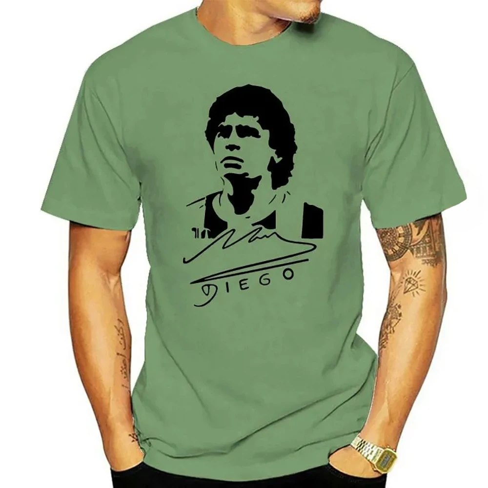 Men's T Shirts Diego Maradona 3D Print T-shirts Summer Men Woman Short Sleeve Sports Tee Fashion Streetwear Harajuku Kids Shirt