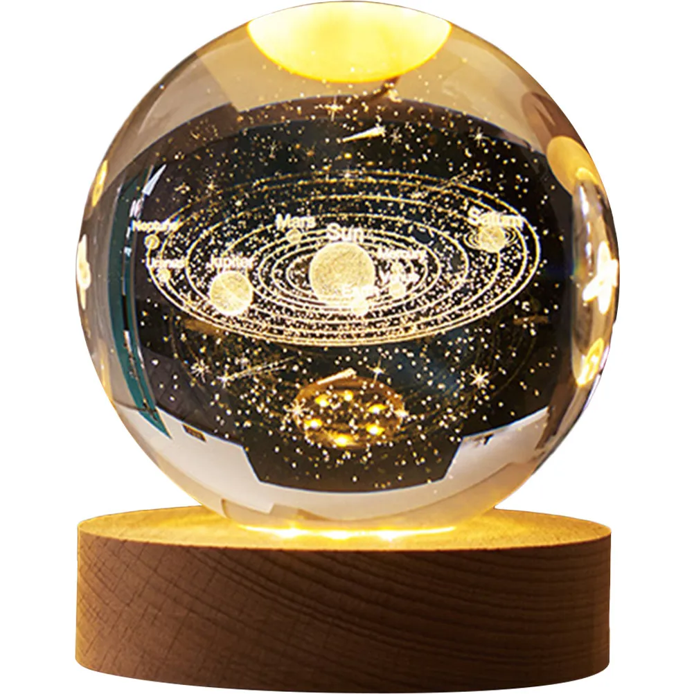 

Lamp USB LED 6CM Planet Moon Light Projector for Bedroom Home Hotel Party Gifts Romantic DIY Crafts