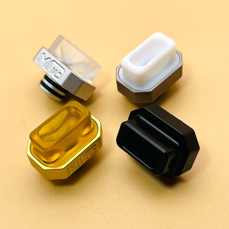 Punta de goteo Mag Square 510 para cigarrillo electrónico, atomizador RDA, boquilla de tanque RTA, para Billet BB Box Mod DotMod Dotaio Pod