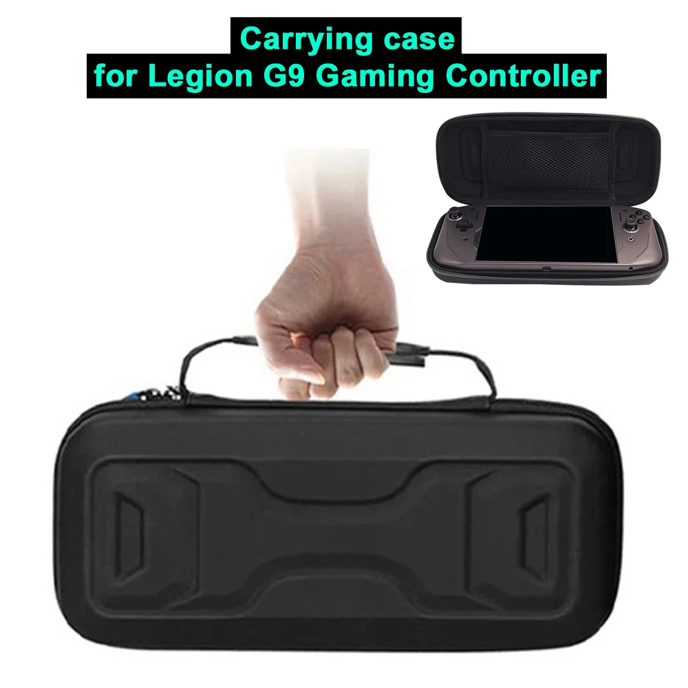 Carrying Case for Legion G9 Gaming Controller EVA Hard Storage Bag Drop-Proof Handbag for Lenovo Legion G9 Gaming Accessories