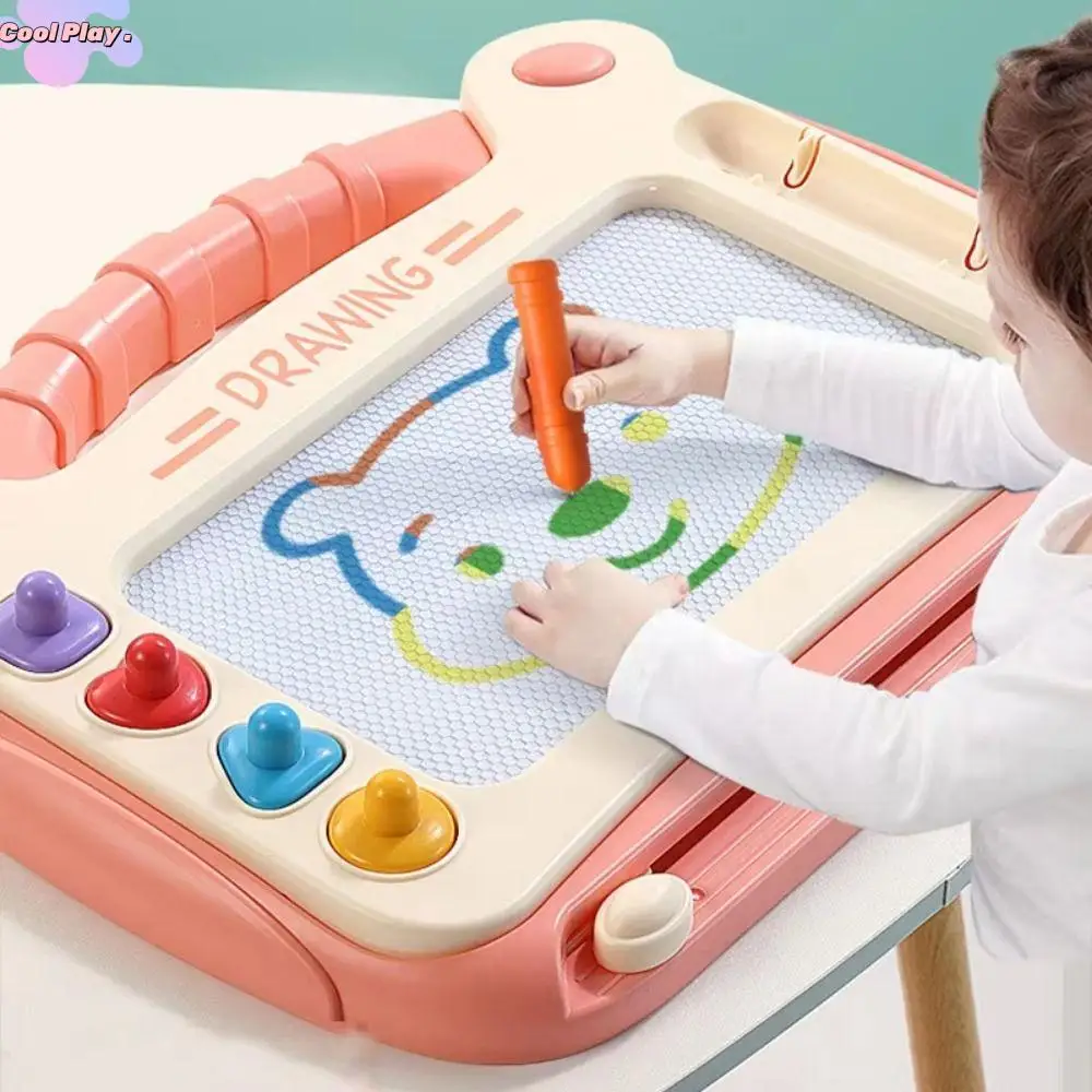 Colorful Magnetic Drawing Board Painting Writing Doodle Board Toy Erasable Pad Erasable Magnetic Graffiti Board Kindergarten
