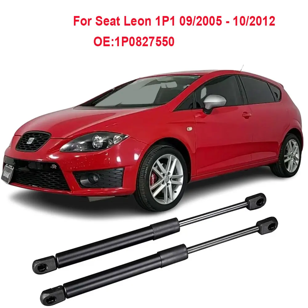 2PCS Rear Tailgate Boot Trunk Gas Spring Struts For Seat Leon 1P1 2005 2006 2007 2008 2009 2010 2011 2012