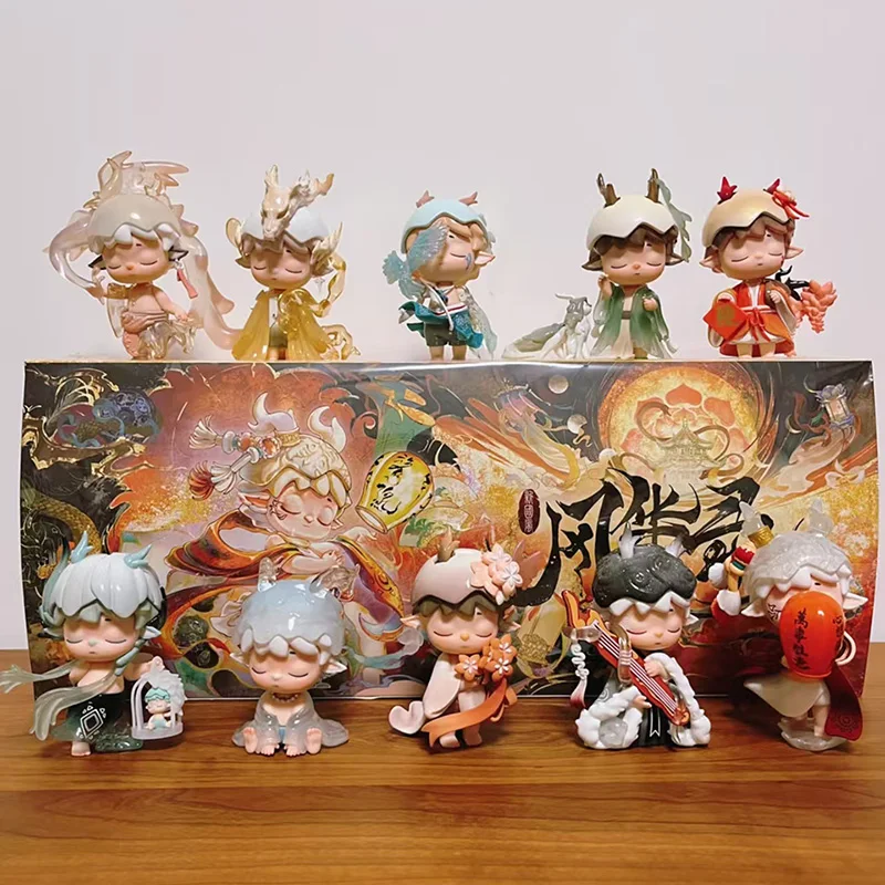 

Heyone MIMI Neo-Chinese style Records of Splendor Series Blind Box Toys Kawaii Anime Action Figure Caixa Caja Surprise Mystery