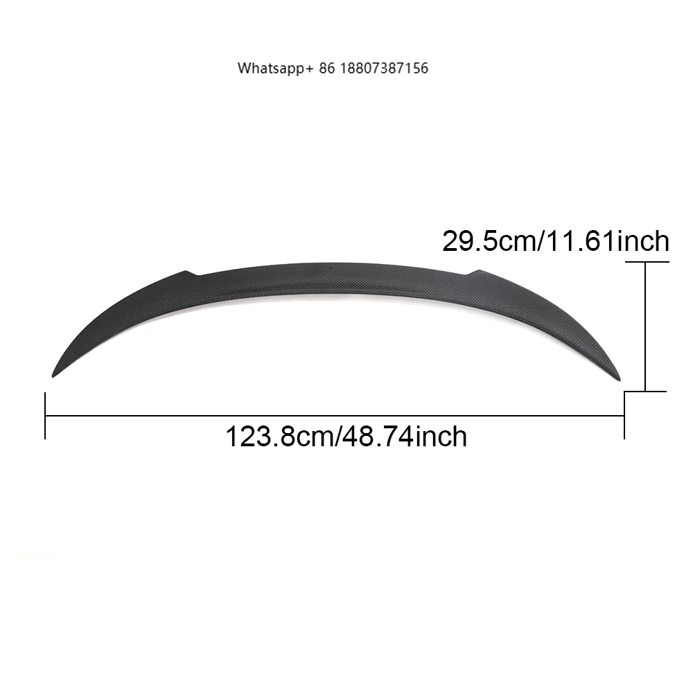 

Carbon Fiber Rear Trunk Spoiler forBMW 8 Series G15 F92 M8 2018-2022