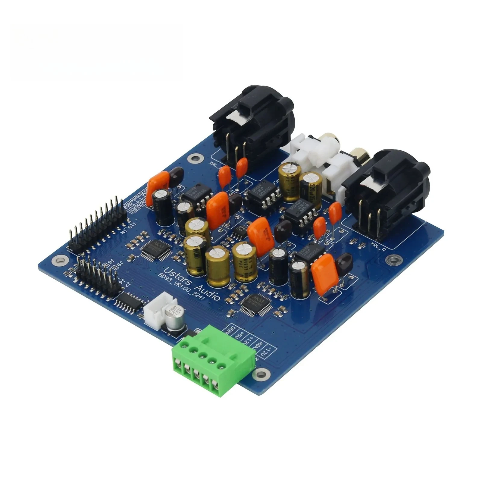 Wishcolor BD93 Standard Board Dual AK4493 SEQ DAC HiFi Audio Decoder Kit 32Bit/PCM384kHz Hard Decoding DSD