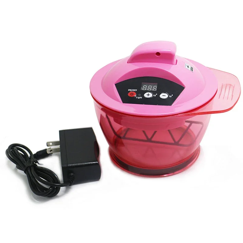320ML Electric Hair Coloring Mixer Automatic Hair Color Mixing Bowl Barber Hairdressing DIY Color Cream Stirrer Styling Tools