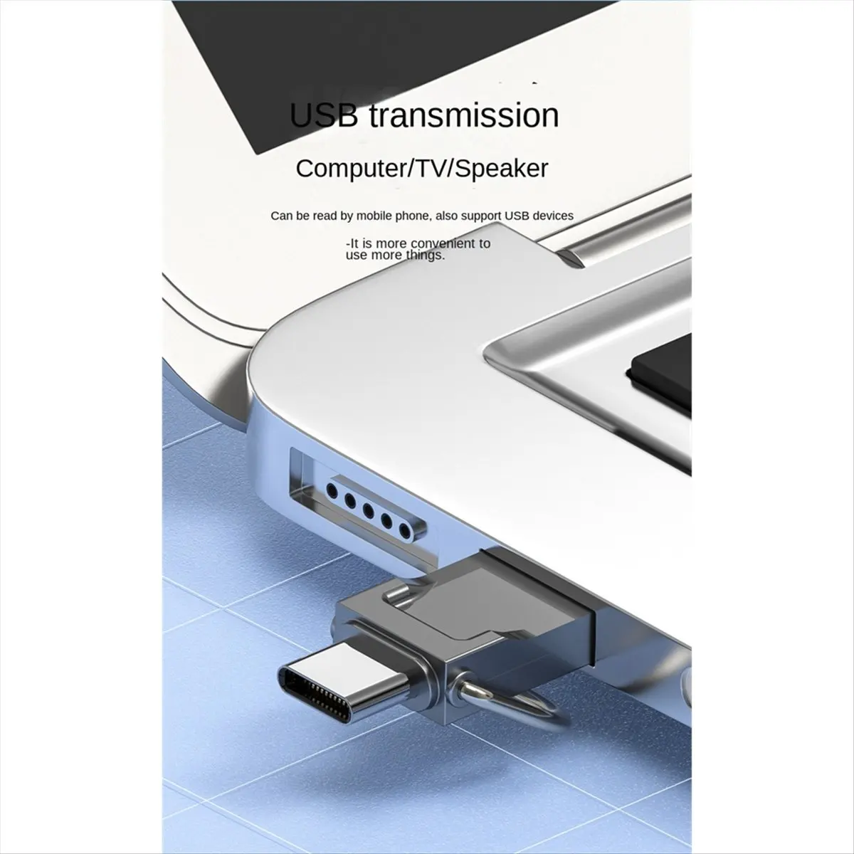 

Стабильный USB-флеш-накопитель Type-C USB-C Pen Drive Память для смартфона МИНИ-USB-накопитель 64 ГБ со световым индикатором Tarnish