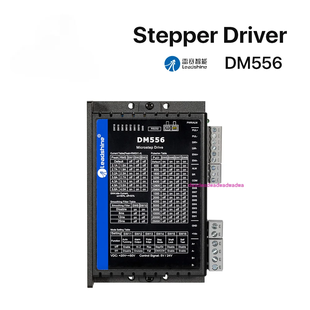 

Cloudray Leadshine 2 Phase Stepper Driver DM556 V3.0 20-50VAC 1.8-5.6A