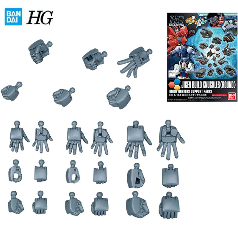 

Bandai Genuine Gundam Model Garage Kit HGBC Series 1/144 JIGEN BUILD KNUCKLES(ROUND) Anime Figure Toys for Boys Collectible Toy