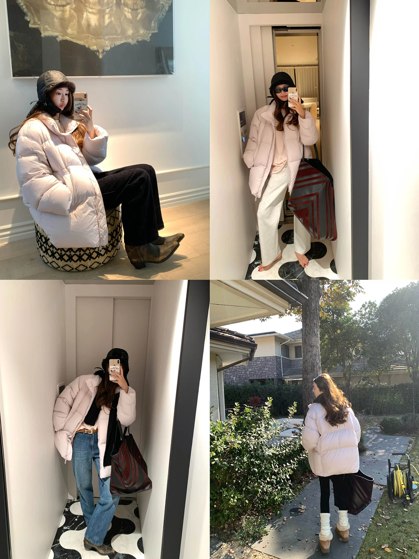 

Женская пуховая куртка Vcruan Aige Morning Fog Water Poer Long Down All Weather Soft Cloud Care RW25408, теплая, утолщенная, универсальная.