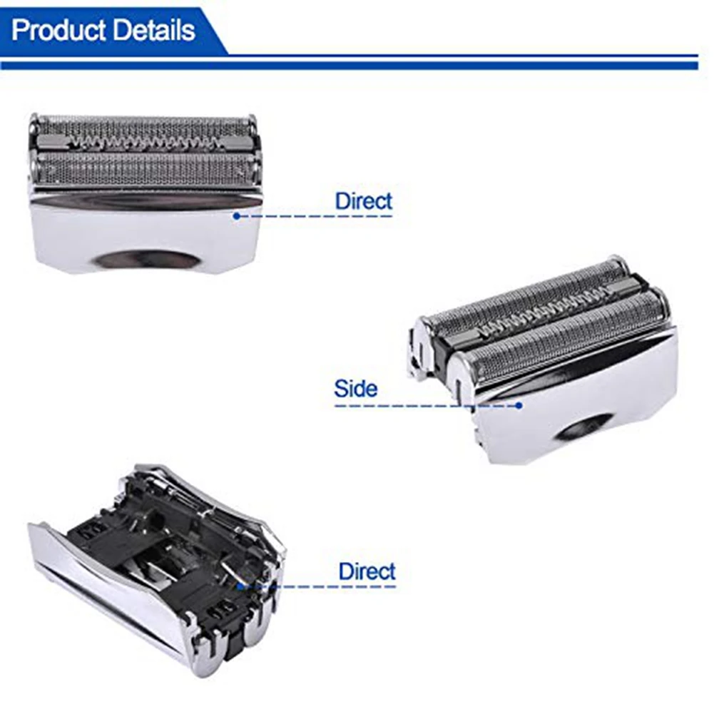 หัวเปลี่ยนเครื่องโกนหนวดไฟฟ้าแบบฟอยล์และเครื่องตัดสำหรับ Braun ชุด7 70S