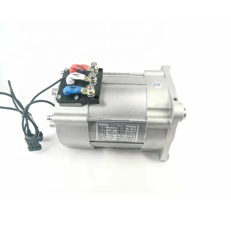 5KW 72V AC MOTOR Transmission electric car wheel motor conversion kit