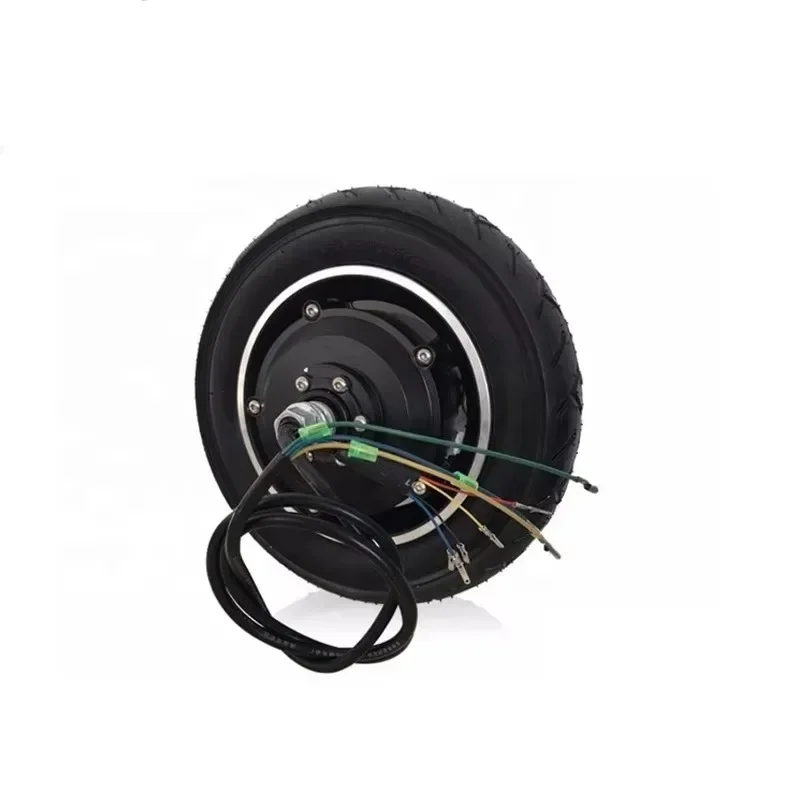 24/36/48v 10 inch brushless geared electric scooter/wheelchair hub motor wheel