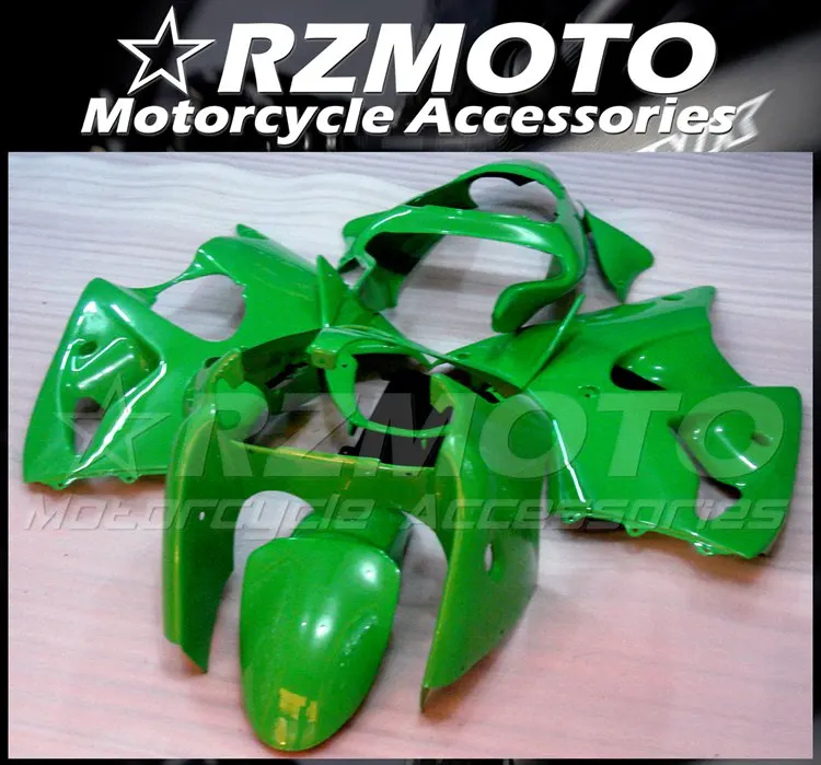 

Комплект обтекателей для мотоцикла из АБС-пластика, 4 подарка, подходит для Kawasaki ZX-6R 636 2000 2001 00 01 02, кузов с блестками зеленого цвета на заказ