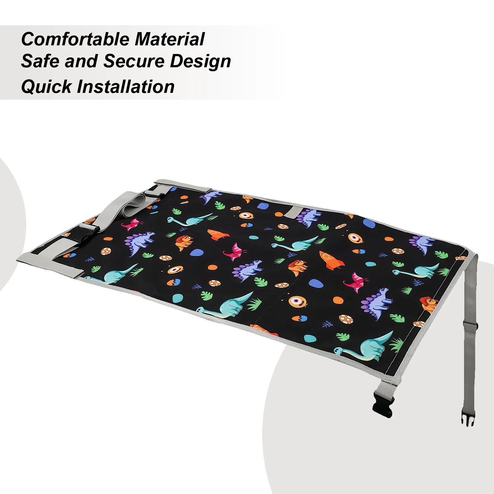 

Airplane Kids Bed Airplane Seat Extender For Kids Soft Foot Rest Foldable Comfortable Cot For Traveling Playing Overnight Train