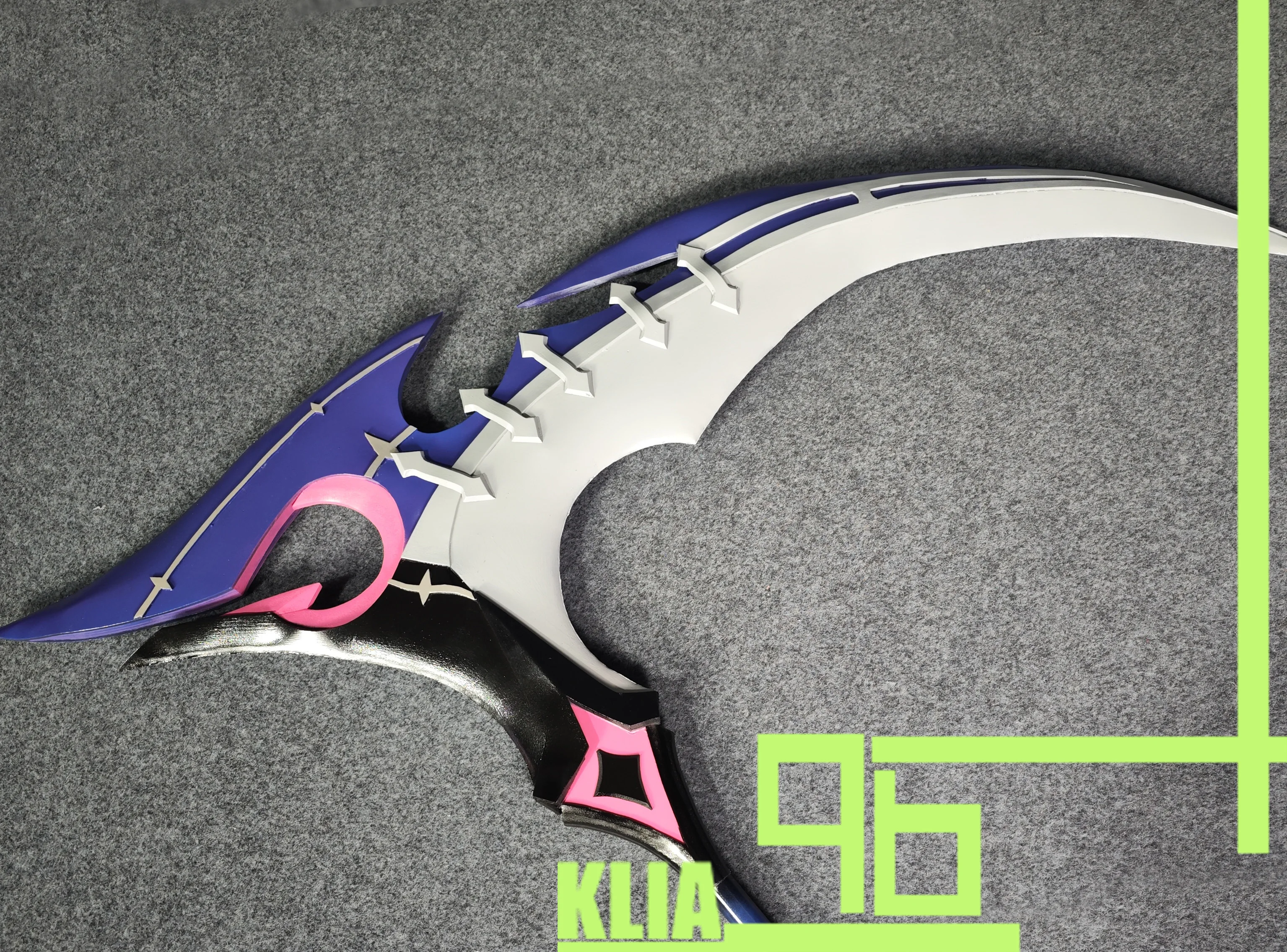 Seele Vollerei Sickle Honkai Impact 3  Cosplay Props Weapons Halloween Christmas Party Props for Comic Show