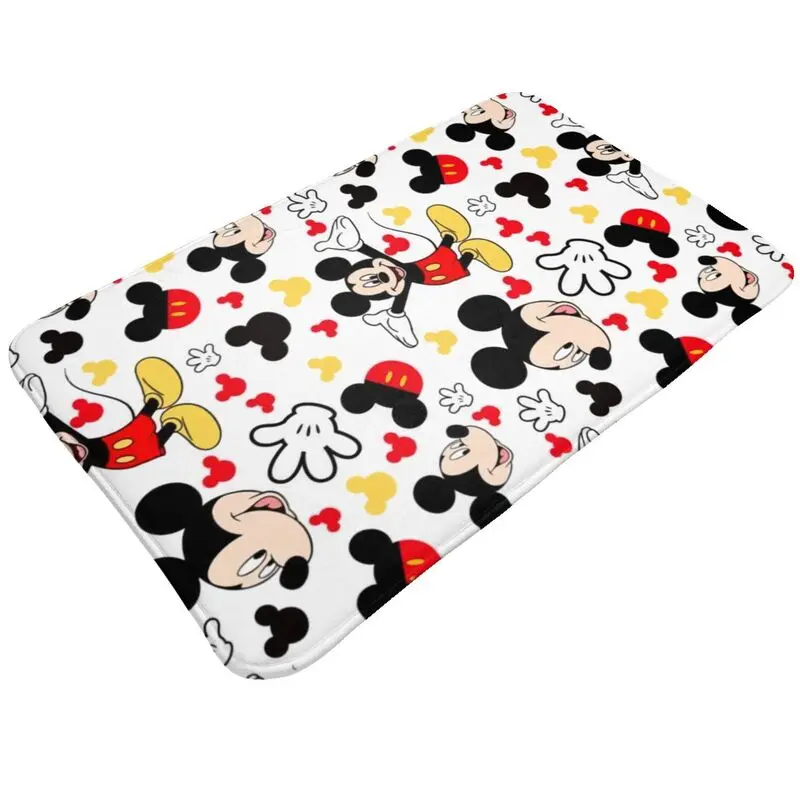 Custom Cartoon Anime Tv Mickey Mouse Front Floor Door Entrance Mats Outdoor Kitchen Bathroom Doormat Garden Carpet Rug