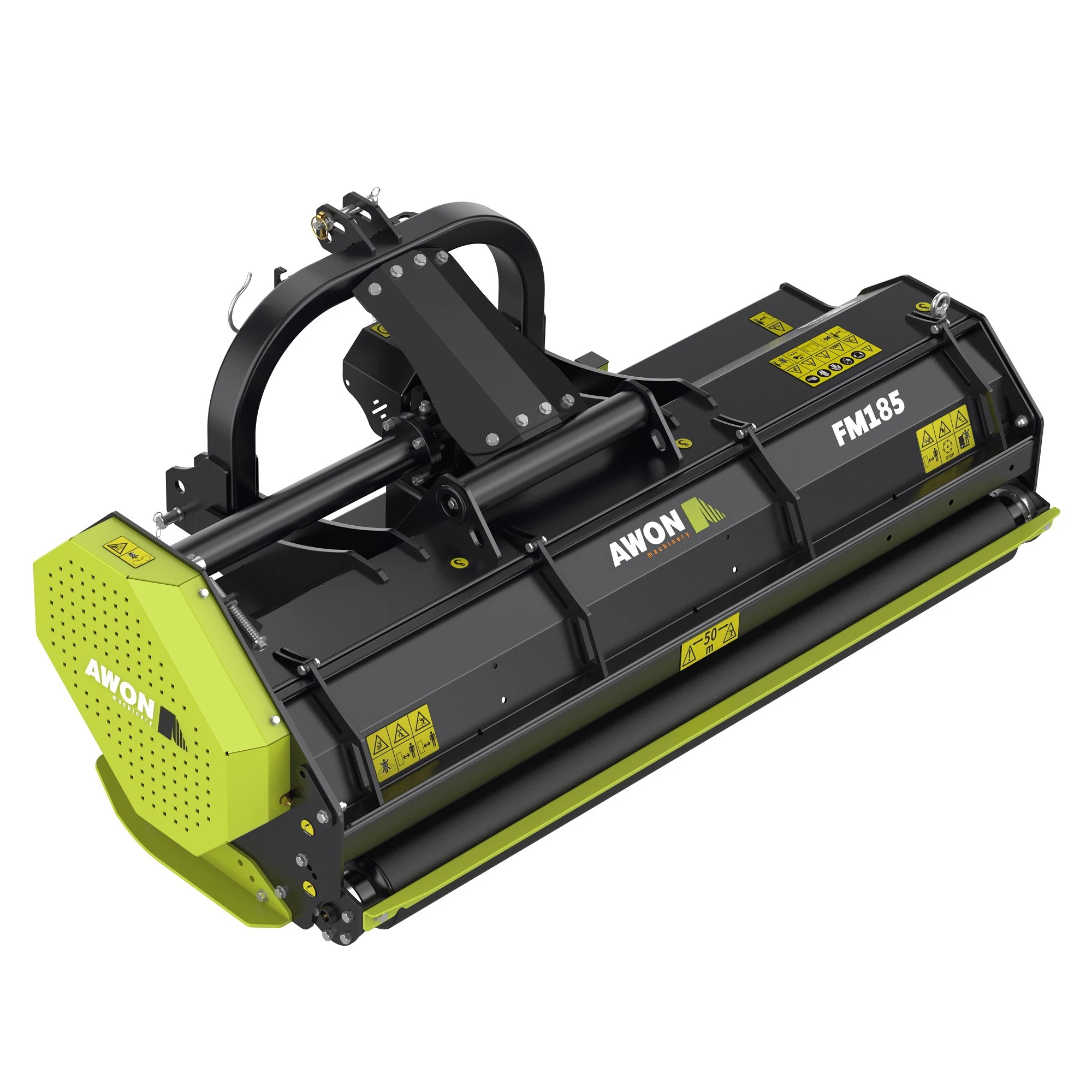 

FM165 50-70HP Walk Behind Tractor With Mulcher Mower Hydraulic Flail Mowers For Tractor