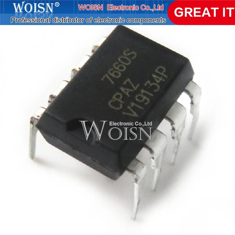 10PCS Chipset TC7660CPA TC7660 DIP-8