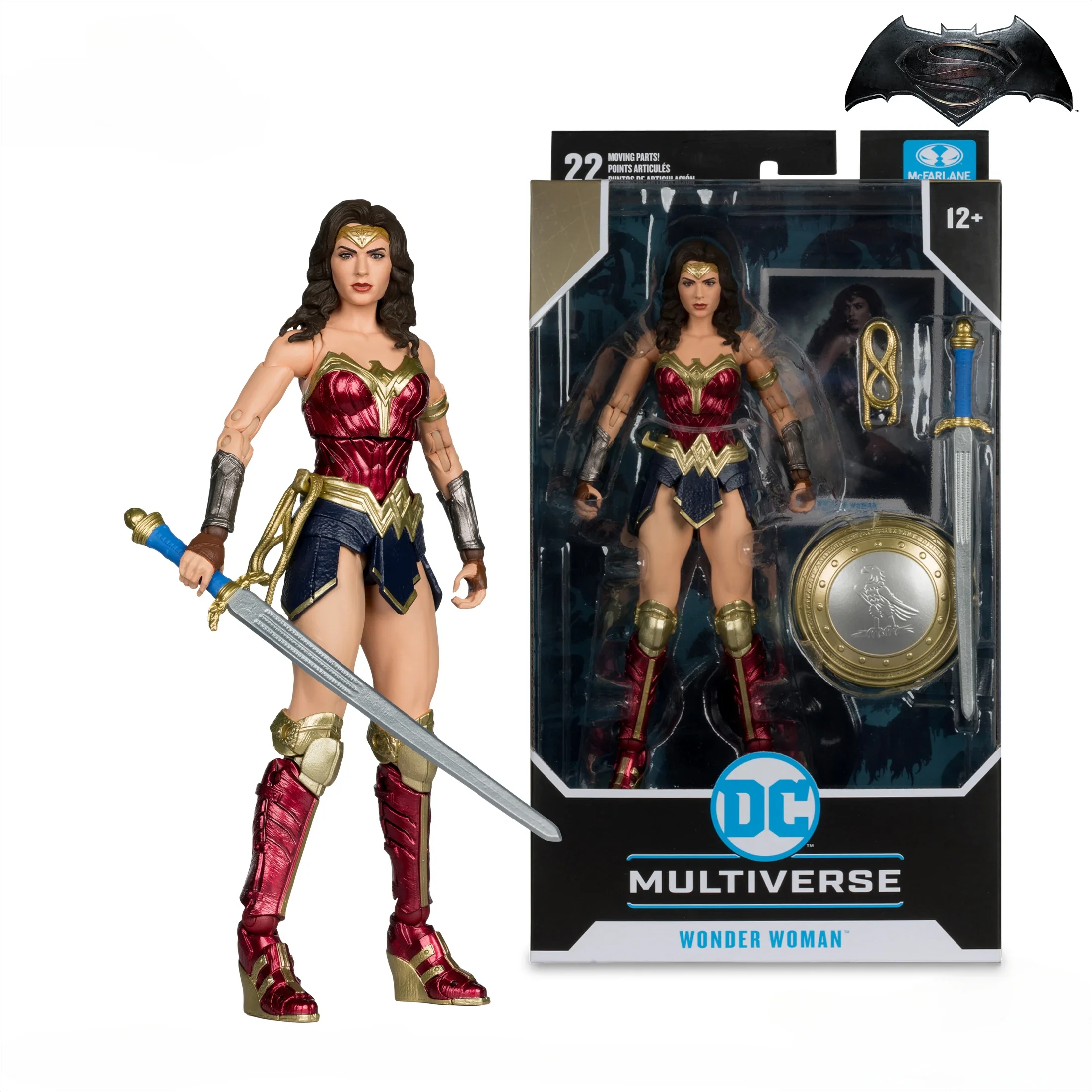 Wholesale McFarlane 7-inch BATMAN V SUPERMAN: DAWN OF JUSTICE BATMAN KNIGHTMARE  WONDER WOMAN BATMAN ARMORED SUIT DC Multiverse