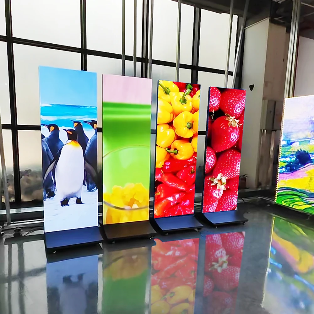 Customizable Indoor and Outdoor LED Display Screen for Advertising Machine Custom Mount Design