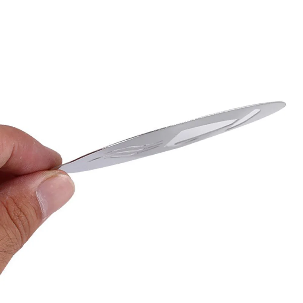 

5Pcs Stainless Steel Coffee Stencils 85cm Diameter Wear Resistant Smooth Edge Cappuccino Art Mold Coffee Stencils