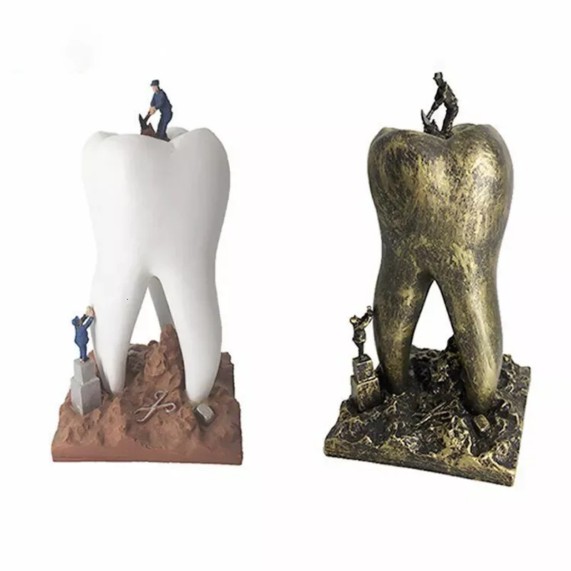 

Resin dental Crafts Toys Dentist Gift Dental Artware Teeth Dentistry Clinic Decoration Furnishing Articles Creative Sculpture