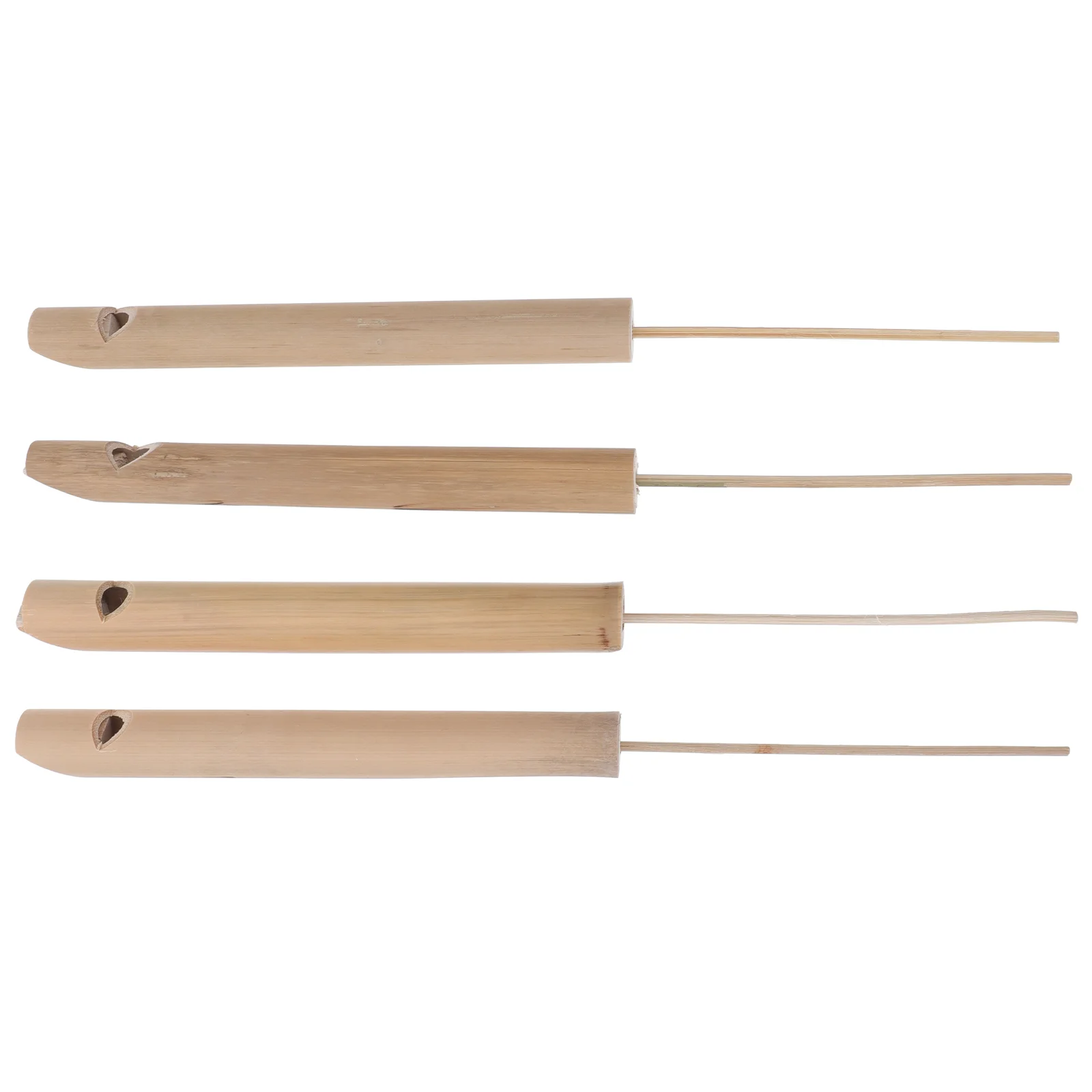 

4 Pcs Bird Whistle Bamboo Flute Kids Toy Educational Musical Instruments Simulation Birdcall Whistle Toy Flute