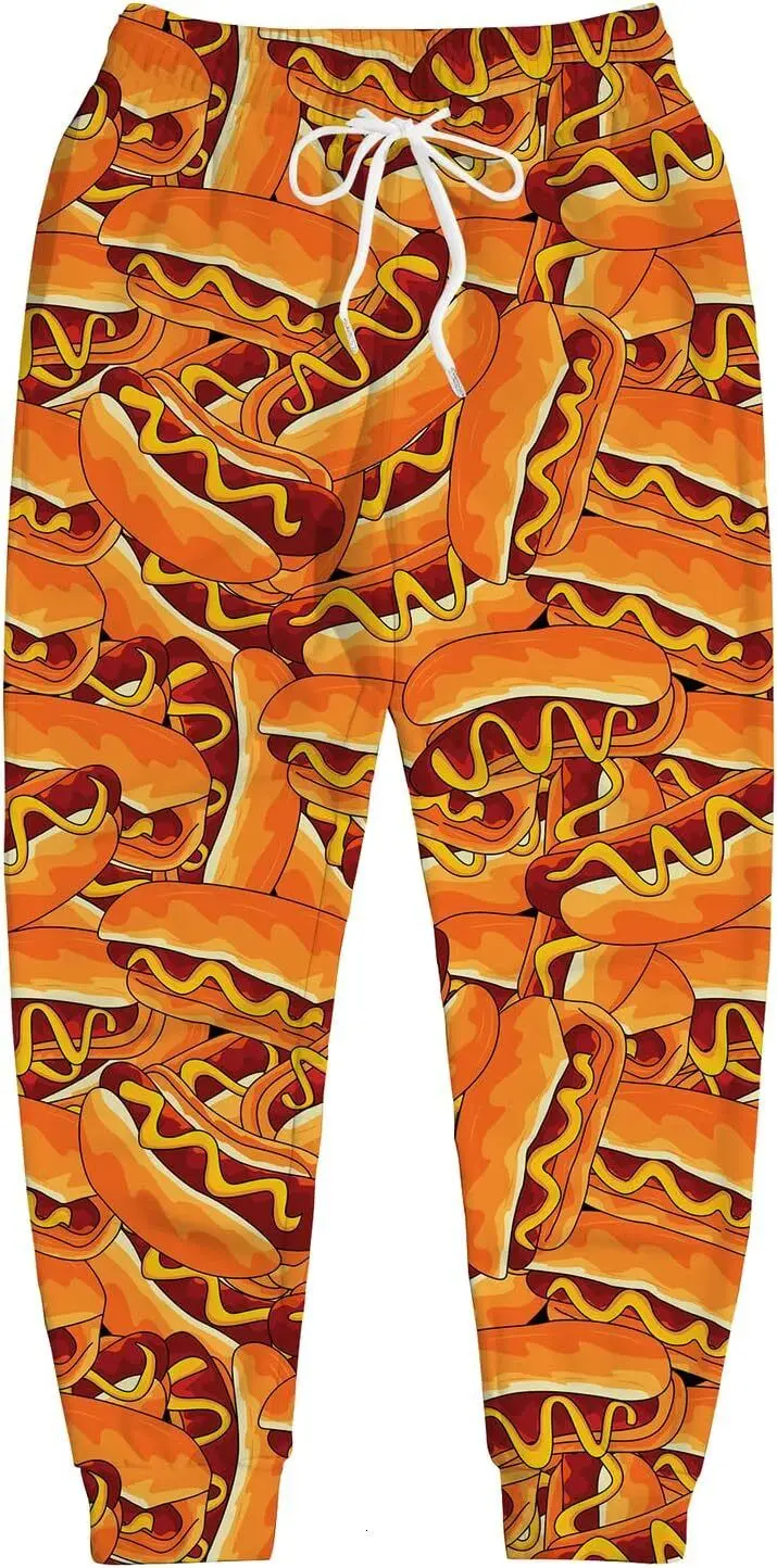 Sweatpants رجل 3D السراويل المطبوعة نمط مثير للاهتمام ركض للرجال مضحك السراويل عارضة السراويل الترنك الهذيان الزي في #4